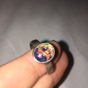 Opal size 7 ring